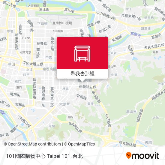 101國際購物中心 Taipei 101地圖
