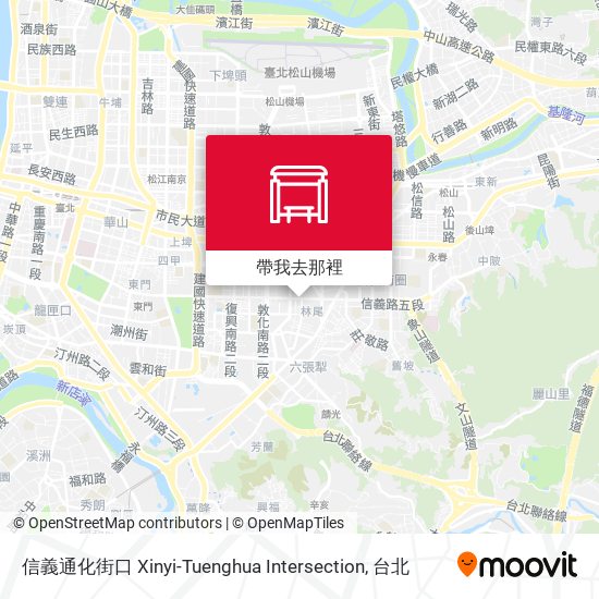 信義通化街口 Xinyi-Tuenghua Intersection地圖