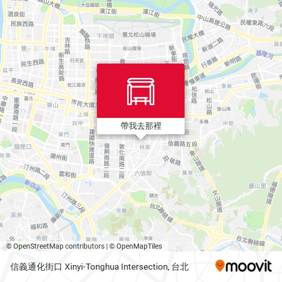 信義通化街口 Xinyi-Tonghua Intersection地圖