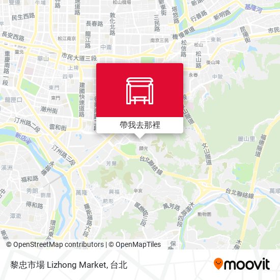 黎忠市場 Lizhong Market地圖