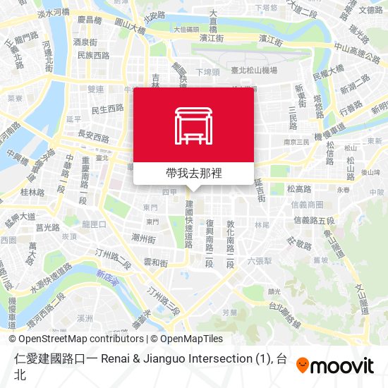 仁愛建國路口一 Renai & Jianguo Intersection (1)地圖