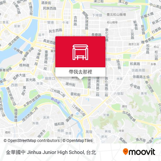 金華國中 Jinhua Junior High School地圖