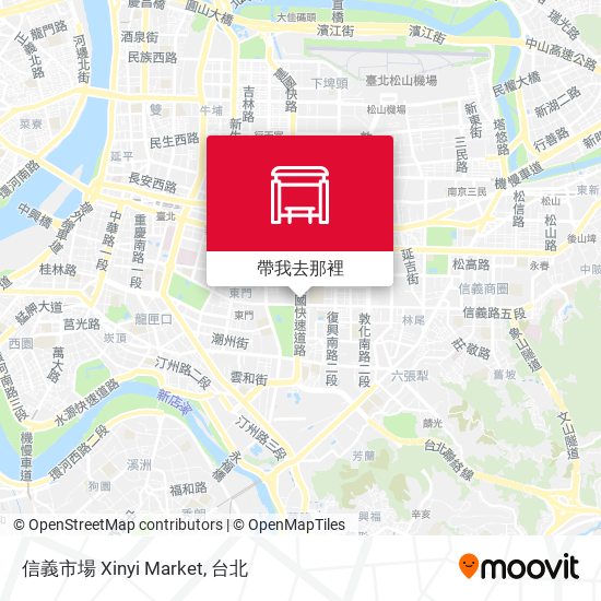 信義市場 Xinyi Market地圖