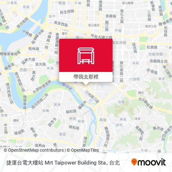 捷運台電大樓站 Mrt Taipower Building Sta.地圖