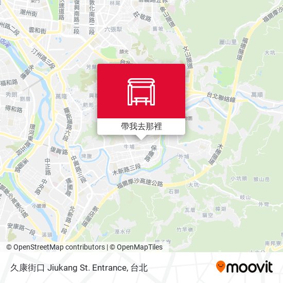 久康街口 Jiukang St. Entrance地圖
