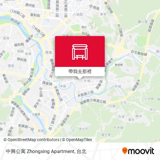 中興公寓 Zhongxing Apartment地圖