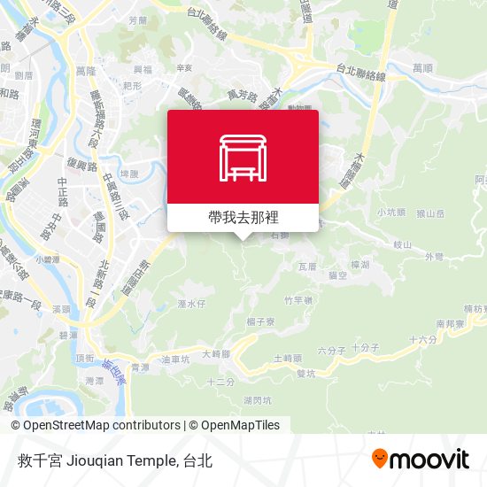 救千宮 Jiouqian Temple地圖
