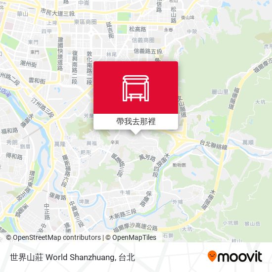 世界山莊 World Shanzhuang地圖