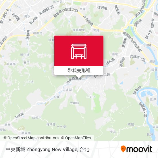 中央新城 Zhongyang New Village地圖