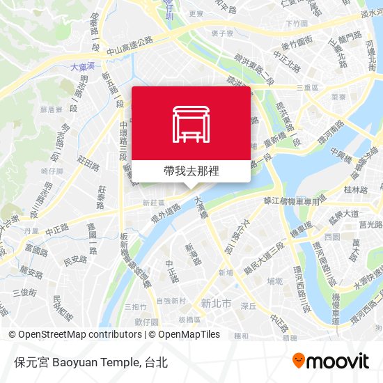 保元宮 Baoyuan Temple地圖