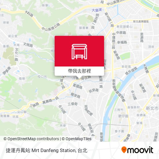 捷運丹鳳站 Mrt Danfeng Station地圖