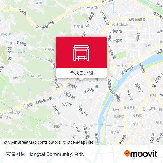 宏泰社區 Hongtai Community地圖