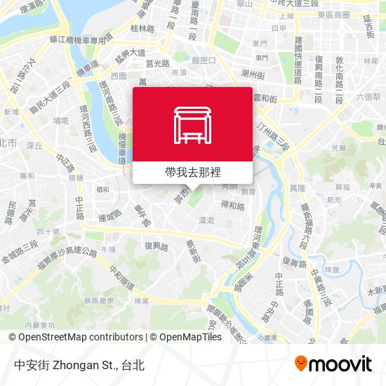 中安街 Zhongan St.地圖