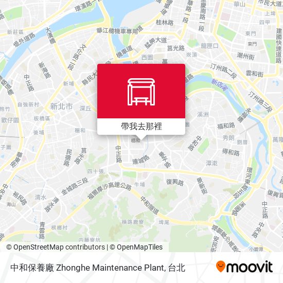 中和保養廠 Zhonghe Maintenance Plant地圖