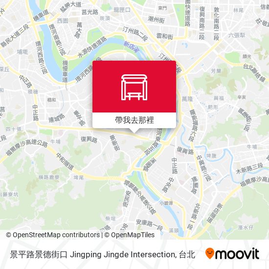 景平路景德街口 Jingping Jingde Intersection地圖