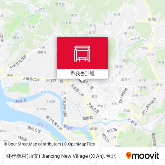 健行新村(西安) Jianxing New Village (Xi’An)地圖