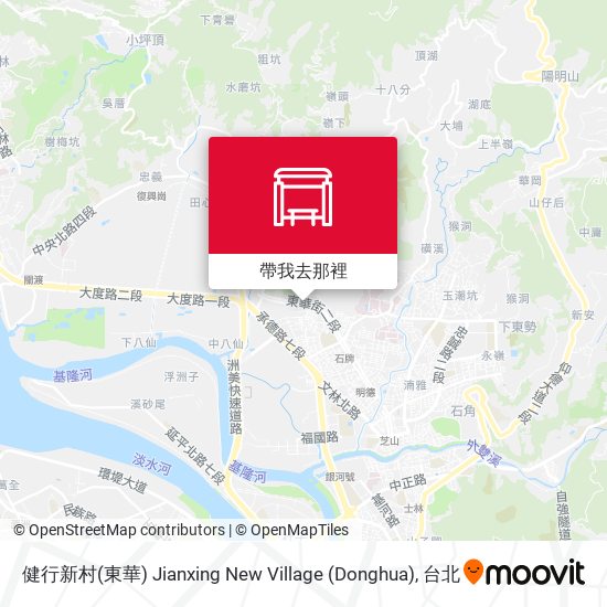 健行新村(東華) Jianxing New Village (Donghua)地圖
