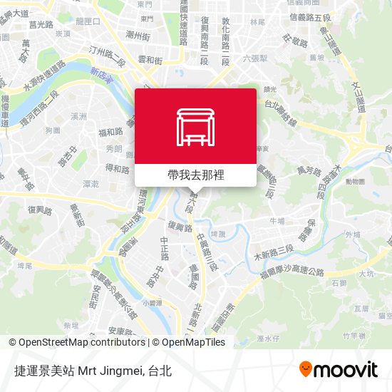 捷運景美站 Mrt Jingmei地圖