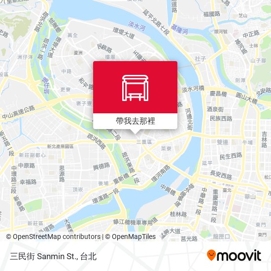 三民街 Sanmin St.地圖