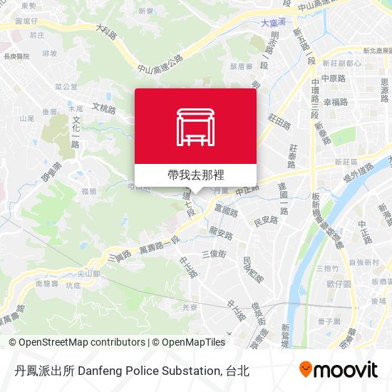 丹鳳派出所 Danfeng Police Substation地圖