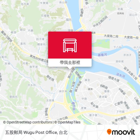 五股郵局 Wugu Post Office地圖