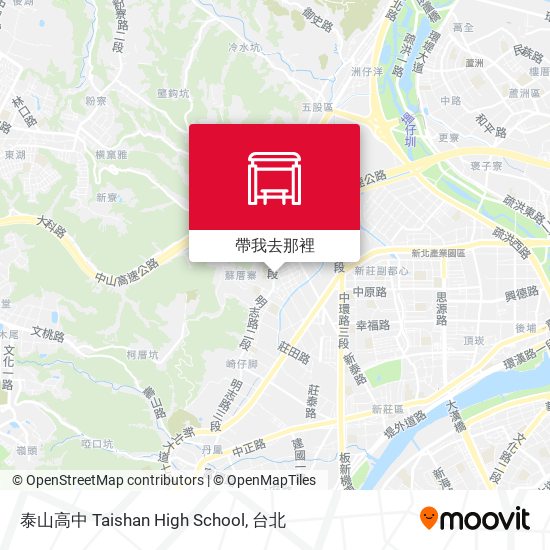 泰山高中 Taishan High School地圖