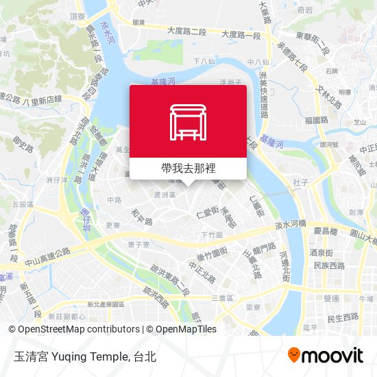 玉清宮 Yuqing Temple地圖
