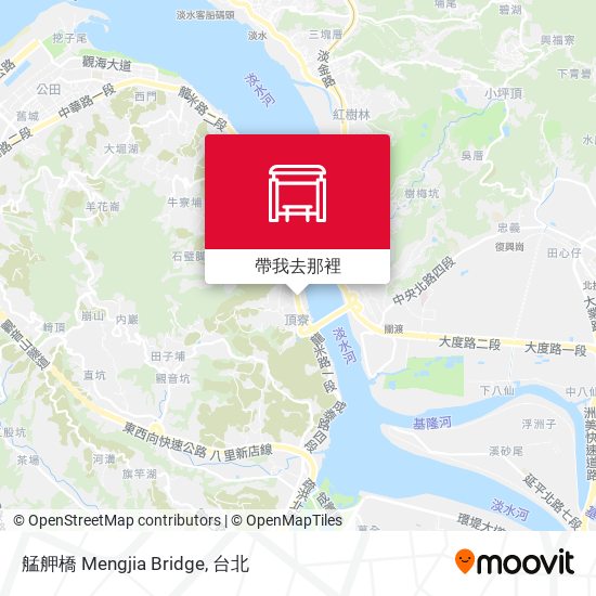 艋舺橋 Mengjia Bridge地圖