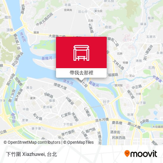 下竹圍 Xiazhuwei地圖