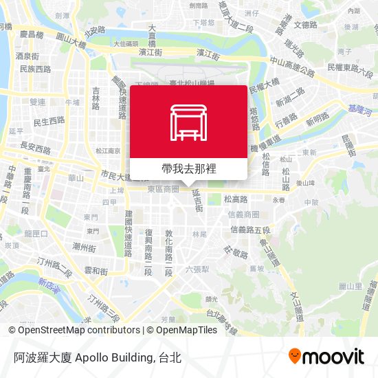 阿波羅大廈 Apollo Building地圖