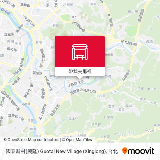 國泰新村(興隆) Guotai New Village (Xinglong)地圖
