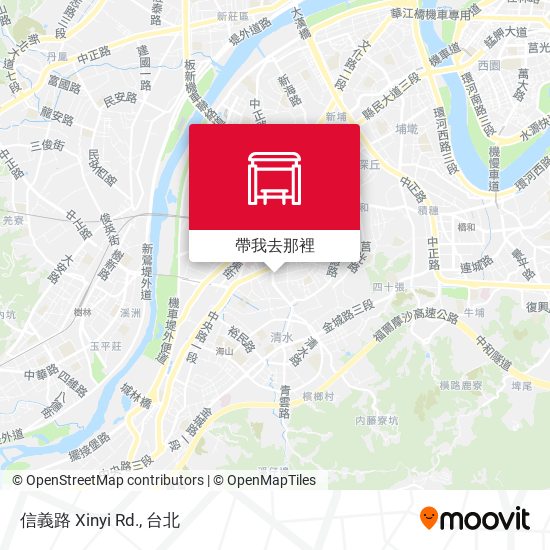 信義路 Xinyi Rd.地圖