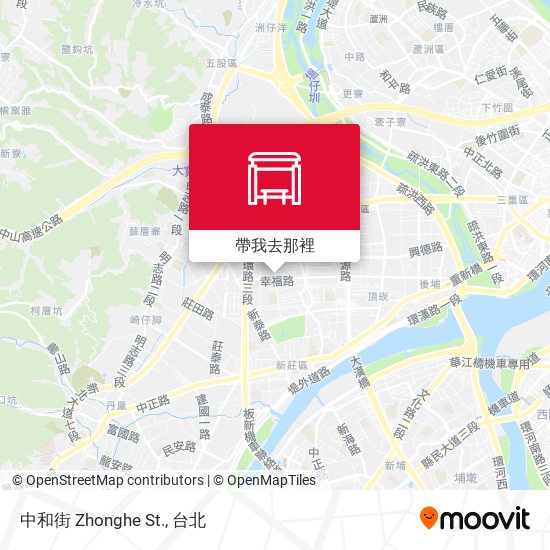 中和街 Zhonghe St.地圖