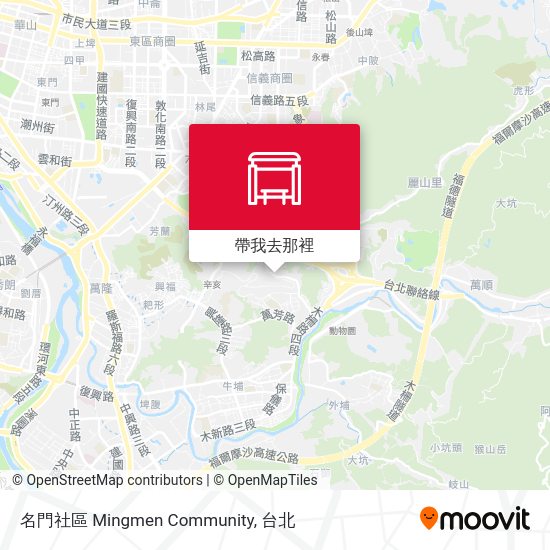 名門社區 Mingmen Community地圖