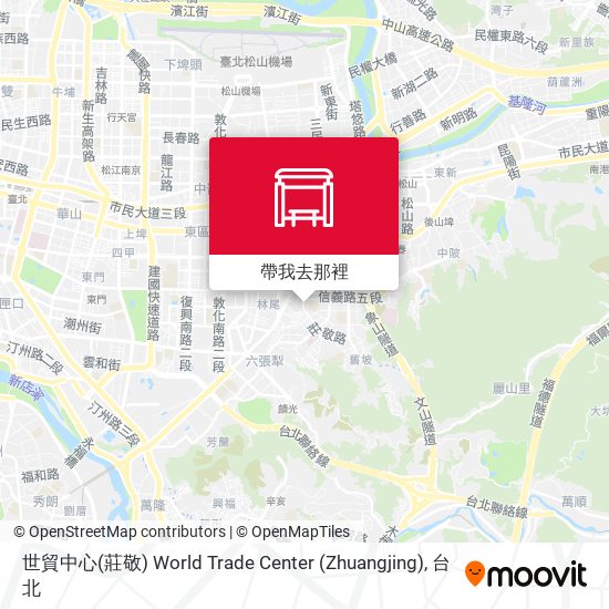 世貿中心(莊敬) World Trade Center (Zhuangjing)地圖