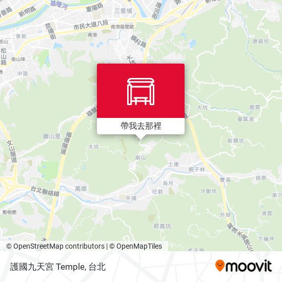 護國九天宮 Temple地圖