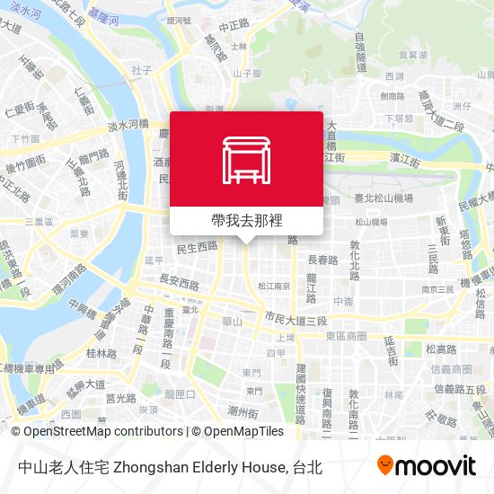 中山老人住宅 Zhongshan Elderly House地圖