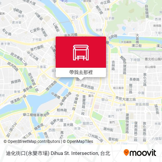 迪化街口(永樂市場) Dihua St. Intersection地圖