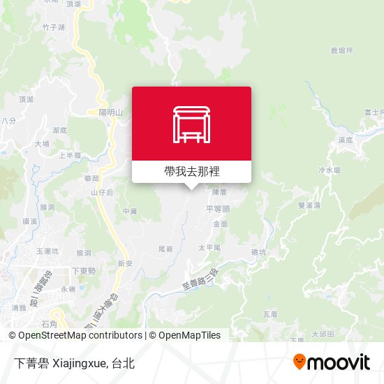 下菁礐 Xiajingxue地圖