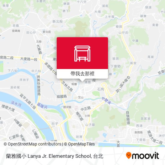 蘭雅國小 Lanya Jr. Elementary School地圖
