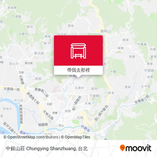 中銀山莊 Chungying Shanzhuang地圖