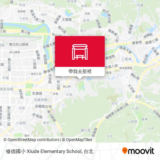 修德國小 Xiude Elementary School地圖