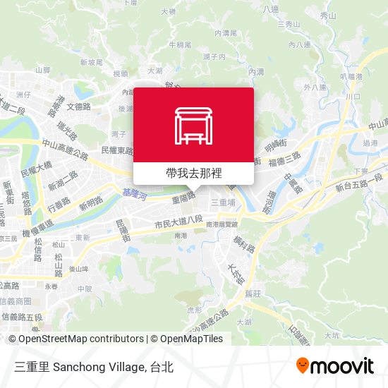 三重里 Sanchong Village地圖