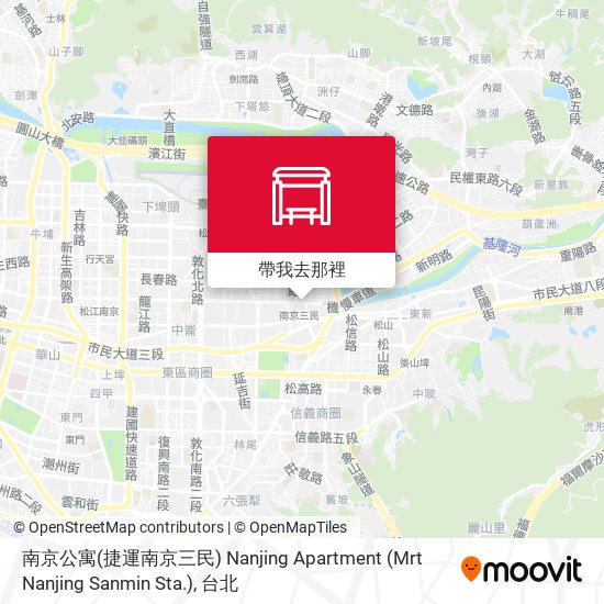南京公寓(捷運南京三民) Nanjing Apartment (Mrt Nanjing Sanmin Sta.)地圖