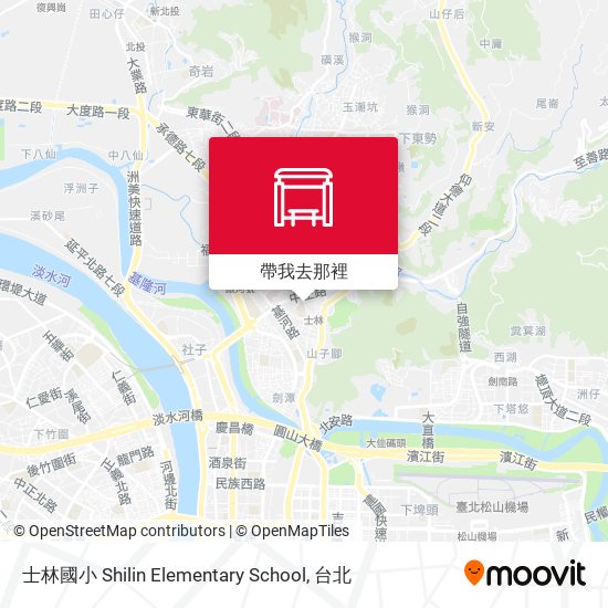 士林國小 Shilin Elementary School地圖