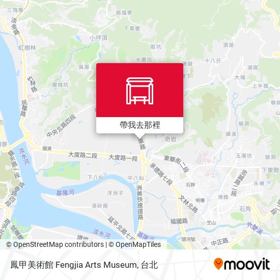 鳳甲美術館 Fengjia Arts Museum地圖