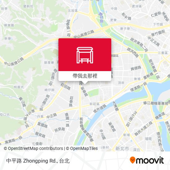 中平路 Zhongping Rd.地圖