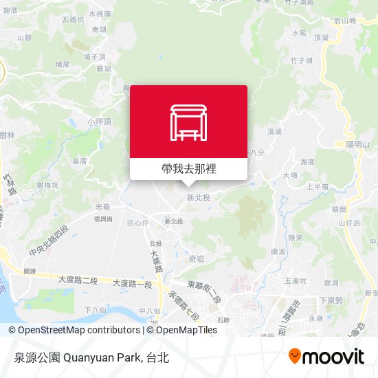 泉源公園 Quanyuan Park地圖