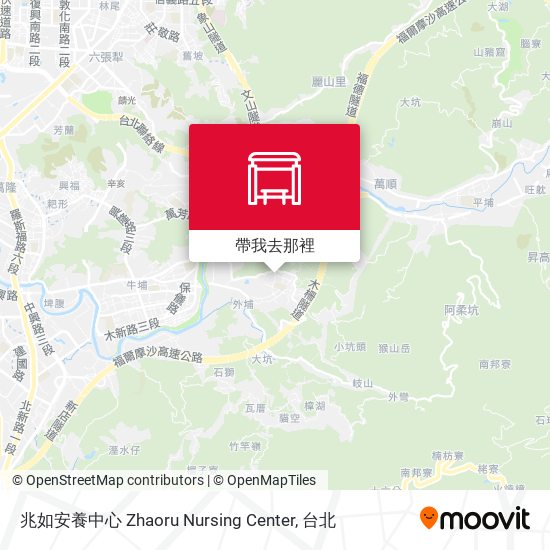 兆如安養中心 Zhaoru Nursing Center地圖