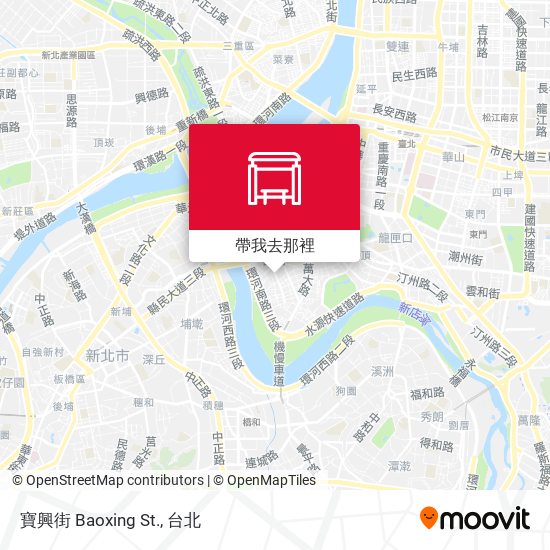 寶興街 Baoxing St.地圖